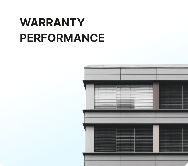 warranty performance