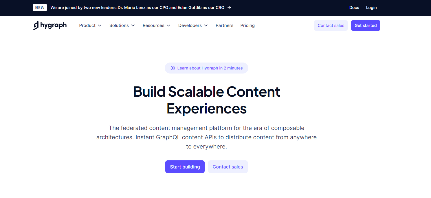 Create the Best Headless CMS SEO: Hygraph