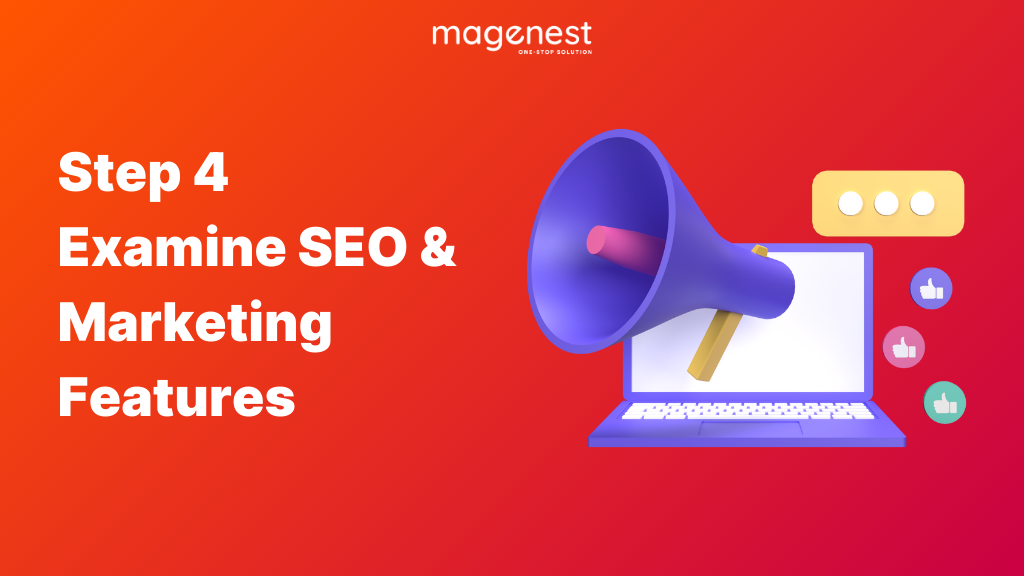 How to choose the best magento themes: Step 4: Examine SEO and Marketing Features