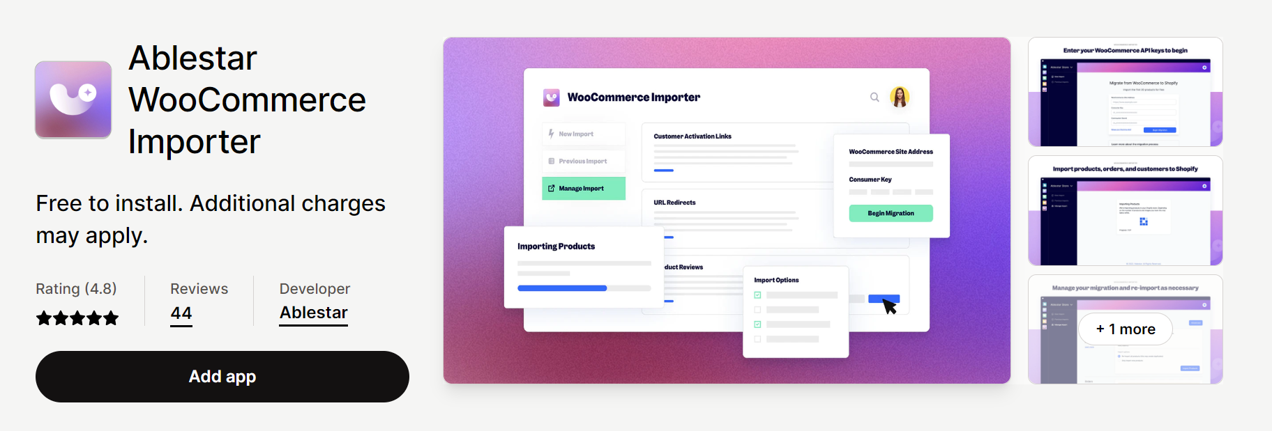 Ablestar WooCommerce Importer