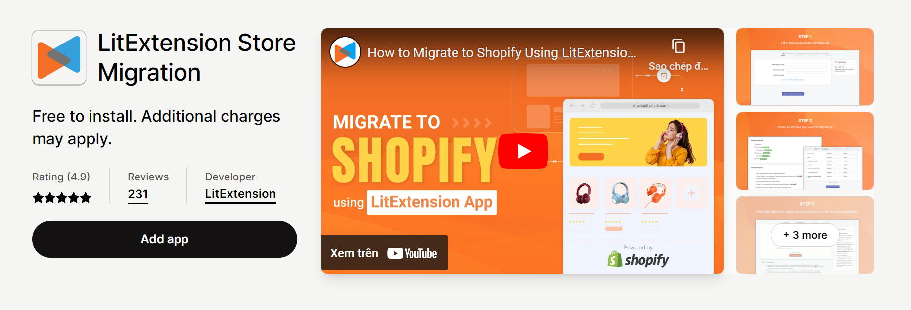 LitExtension Store Migration